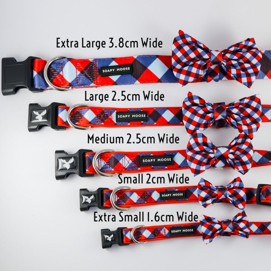 SOAPY MOOSE - The Trend Setter Collar & Bow Tie