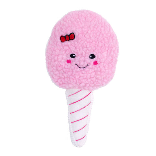 ZIPPY PAWS - Squeakie Pattiez Cotton Candy Dog Toy