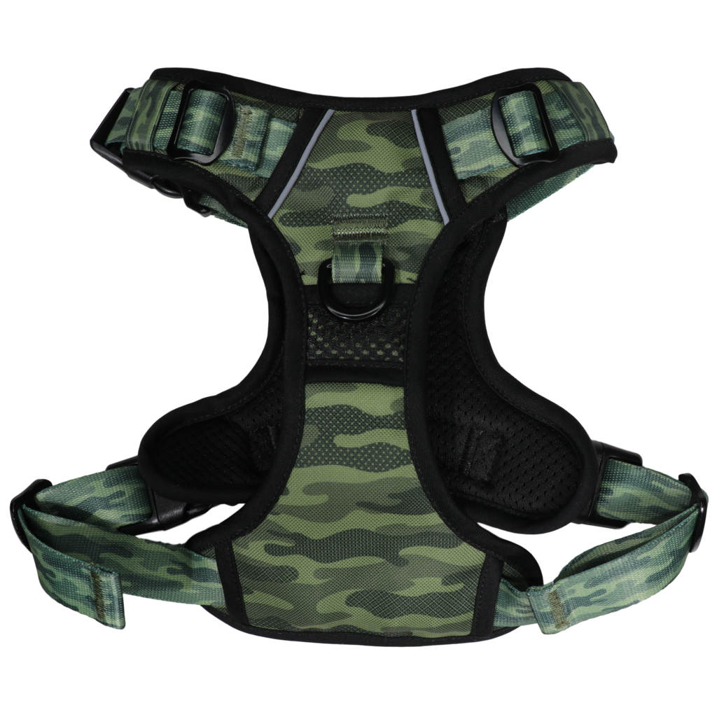 BIG & LITTLE DOGS - Camouflaged All Rounder Dog Harness