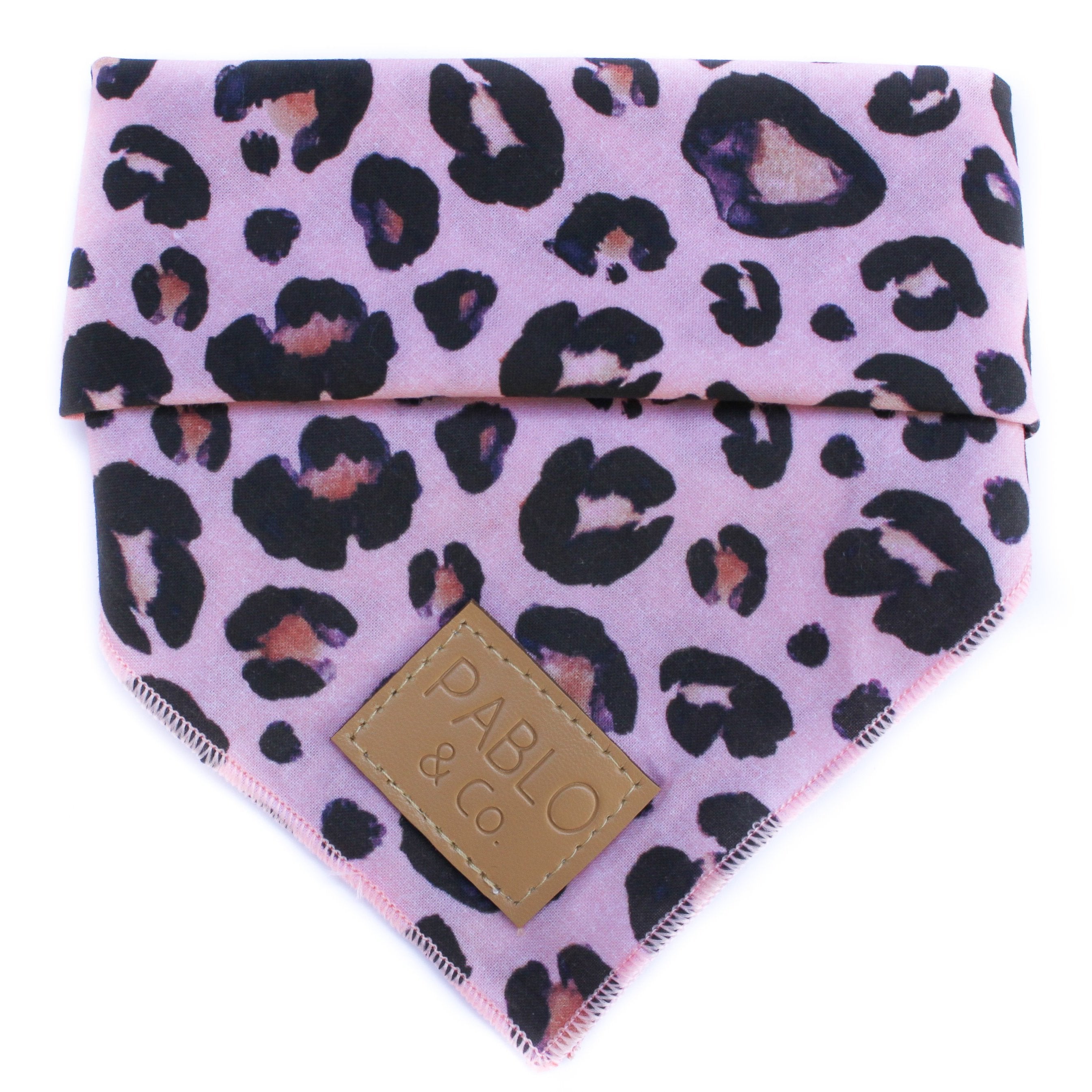 PABLO & CO - Pink Leopard Bandana