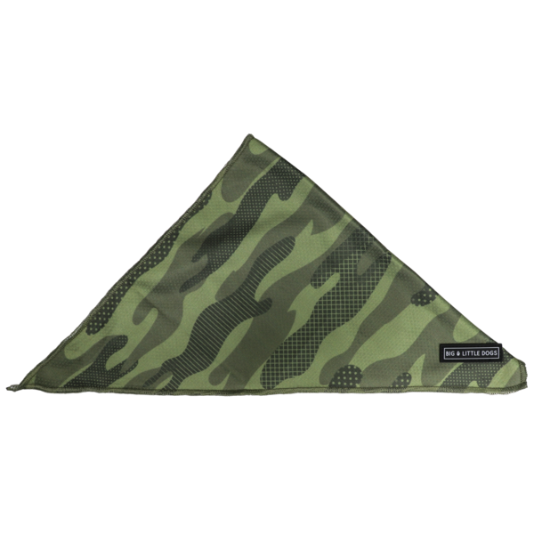 BIG & LITTLE DOGS - Camouflaged Dog Bandana