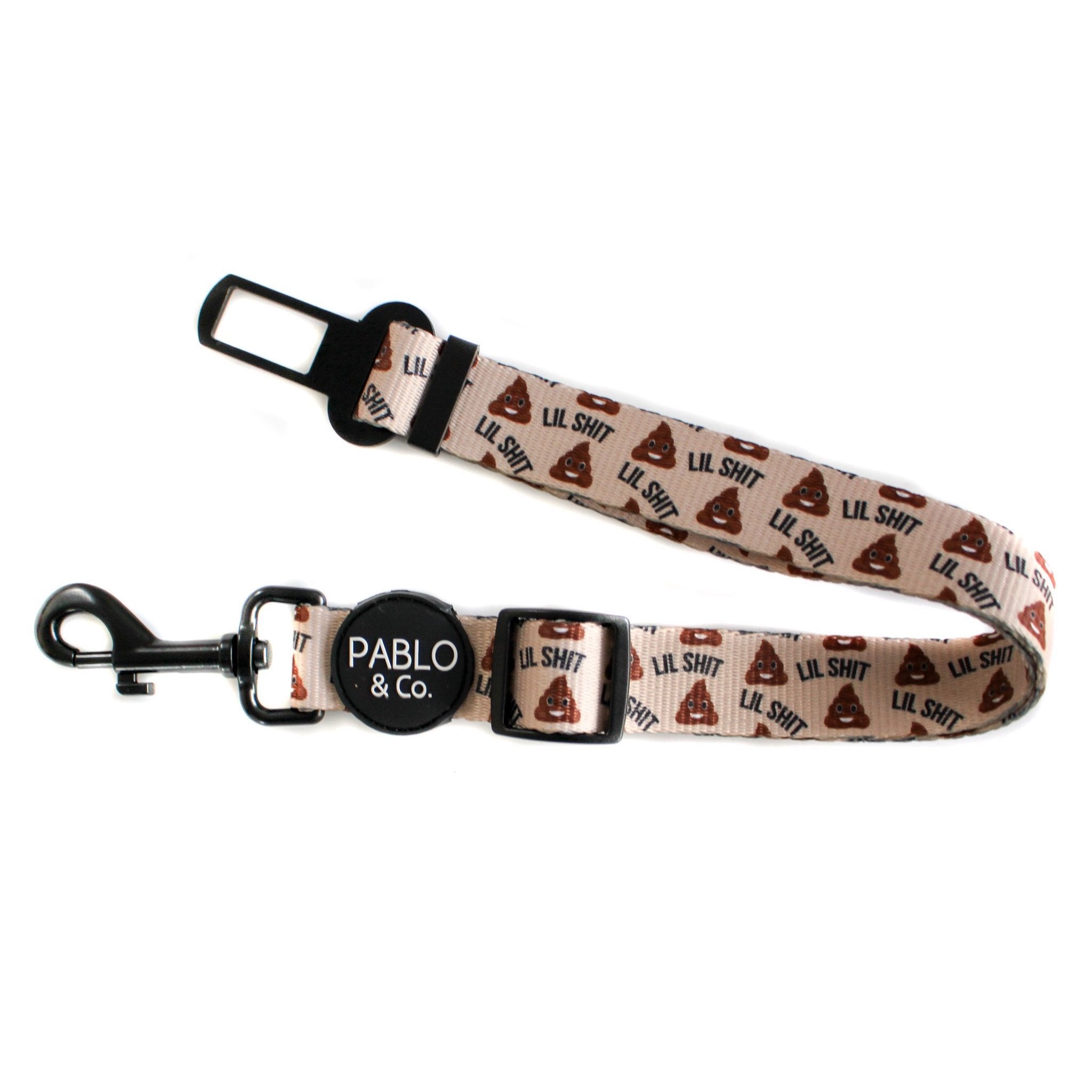 PABLO & CO - Lil Shit Adjustable Dog Car Restraint