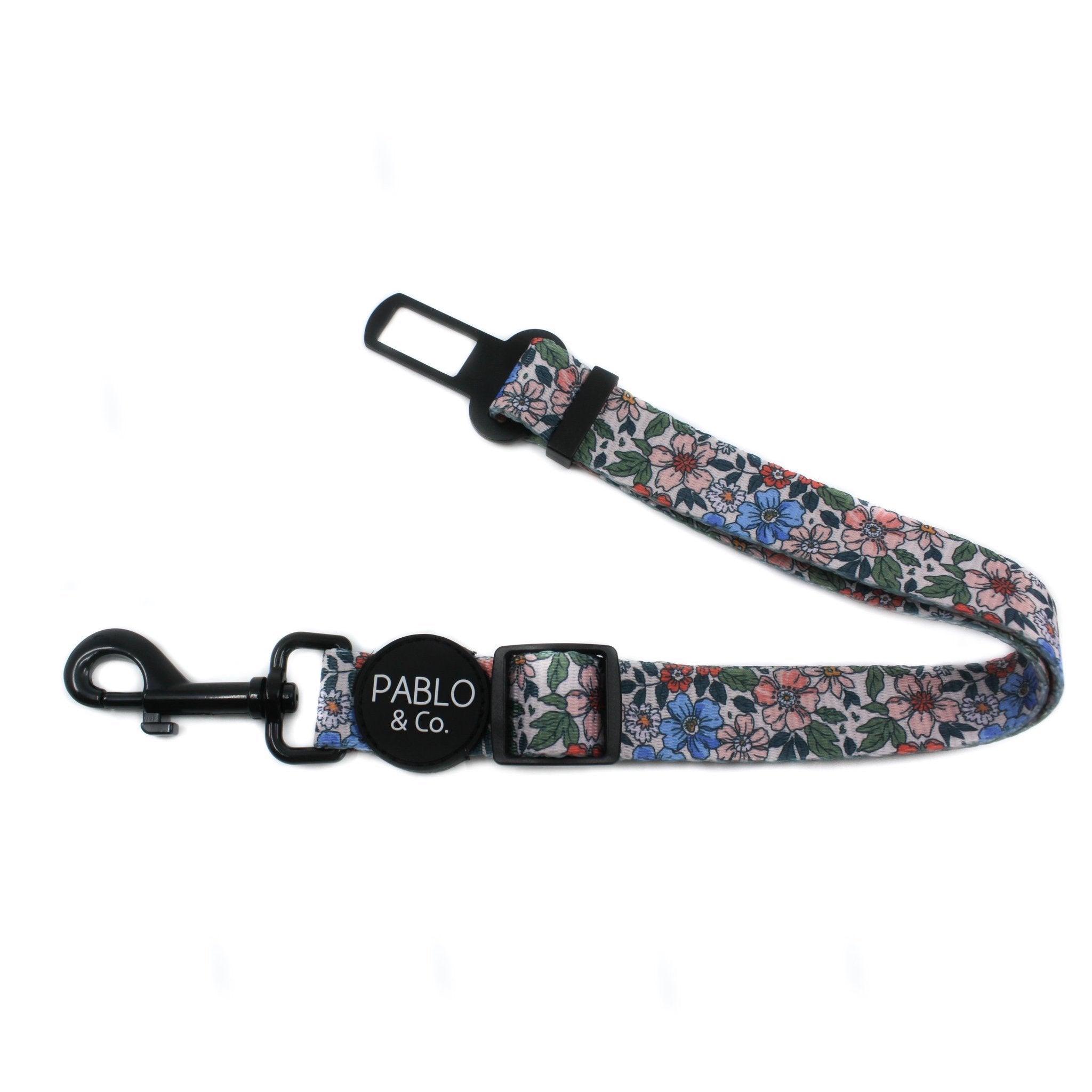 PABLO & CO - Grandma's Garden Adjustable Dog Car Restraint