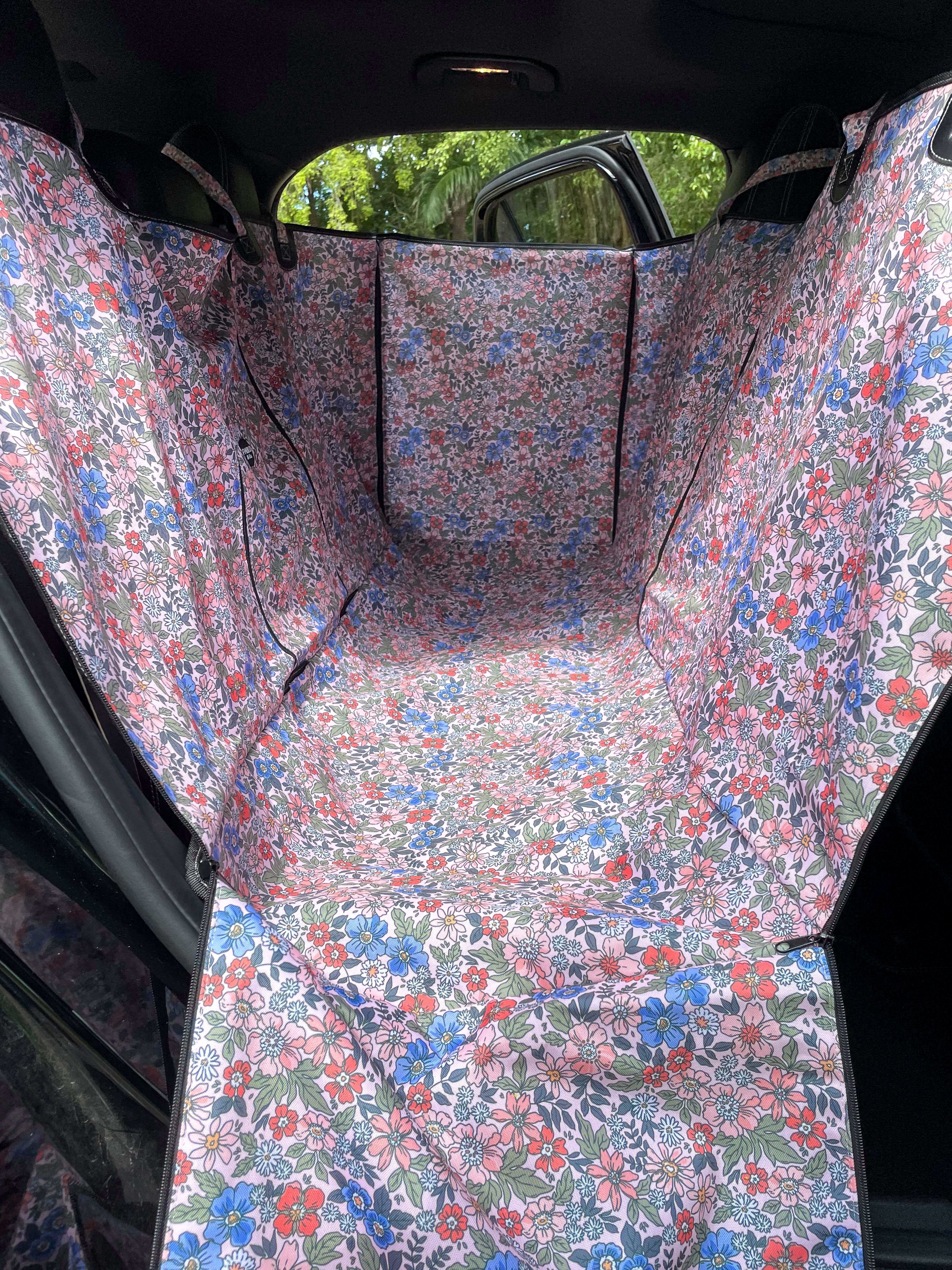 PABLO & CO - Grandma's Garden Hammock Back Car Seat Cover