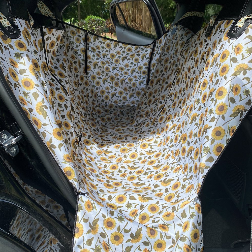 PABLO & CO - Sunflowers Hammock Back Car Seat Cover