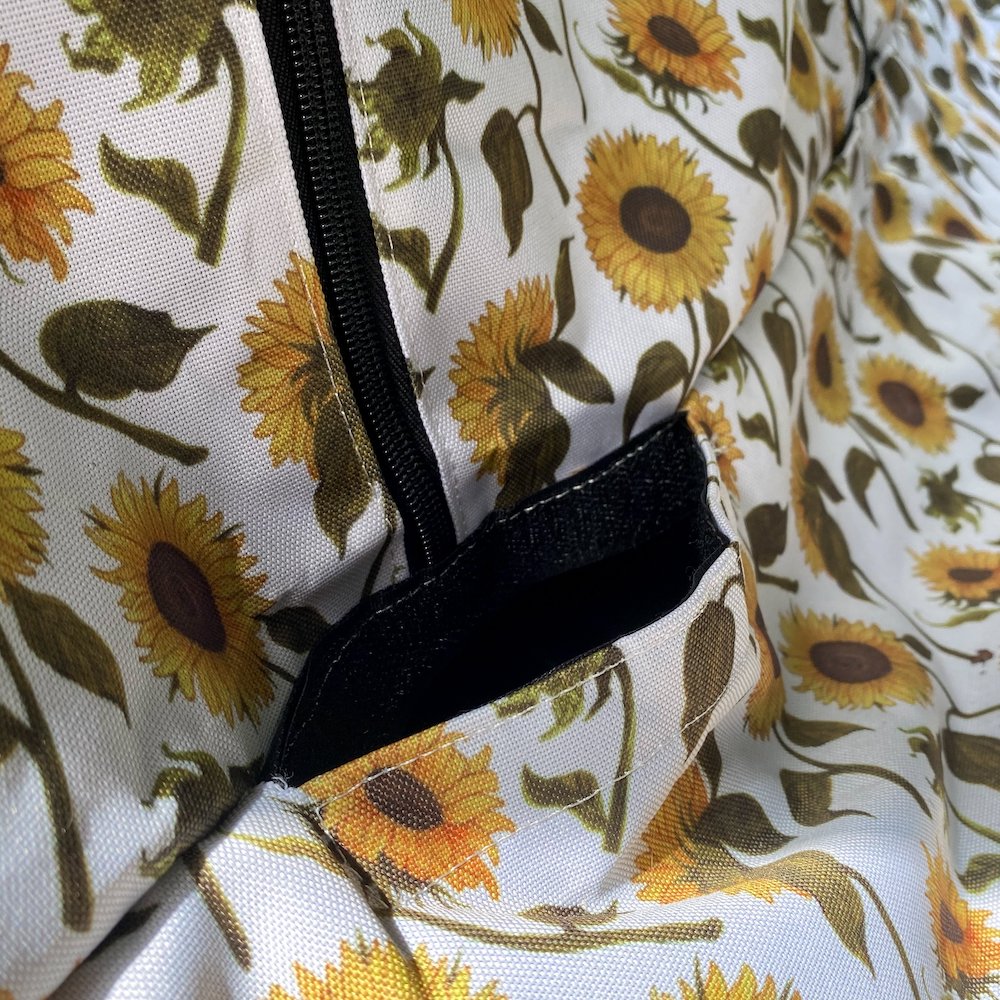 PABLO & CO - Sunflowers Hammock Back Car Seat Cover