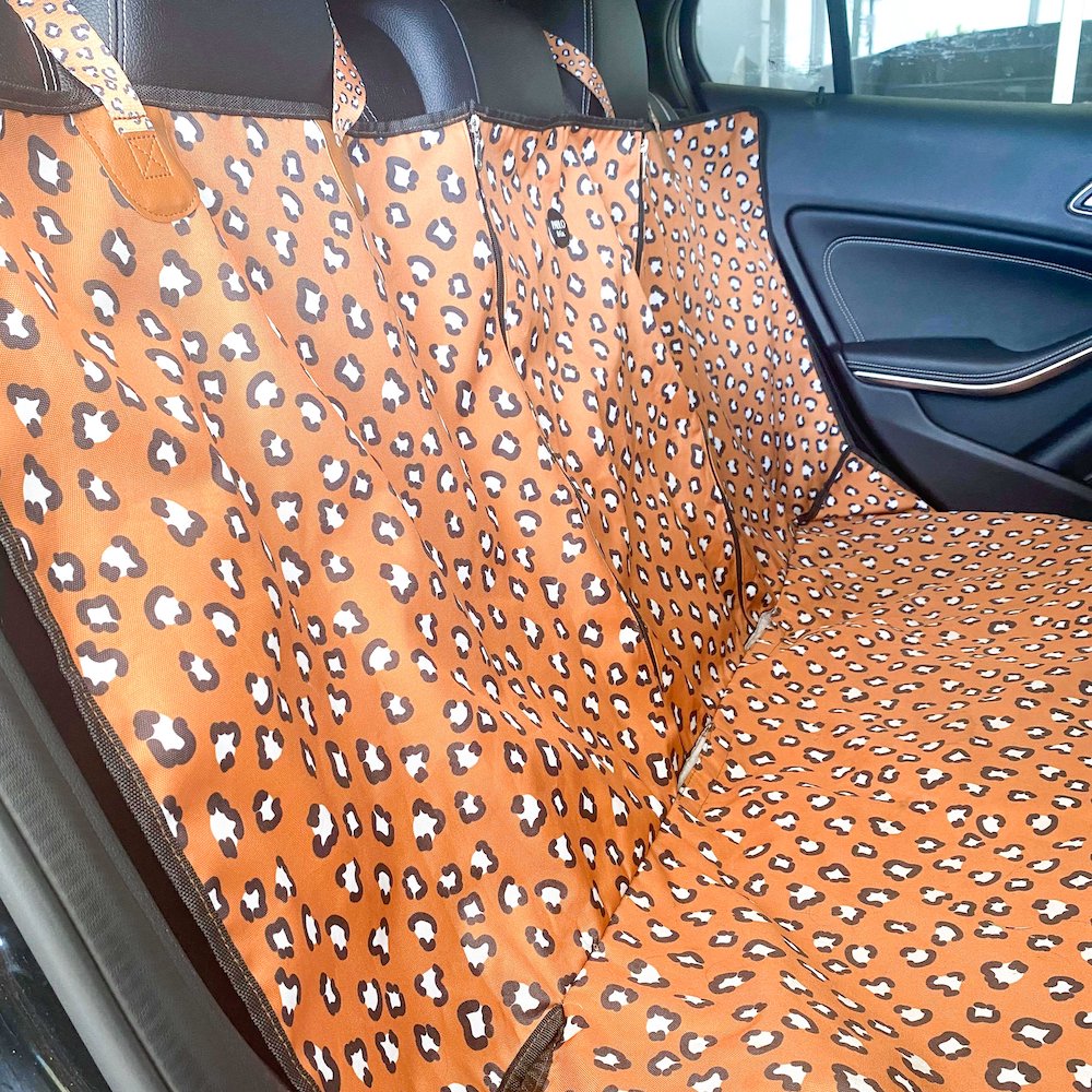 PABLO & CO - That Leopard Print Hammock Back Car Seat Cover