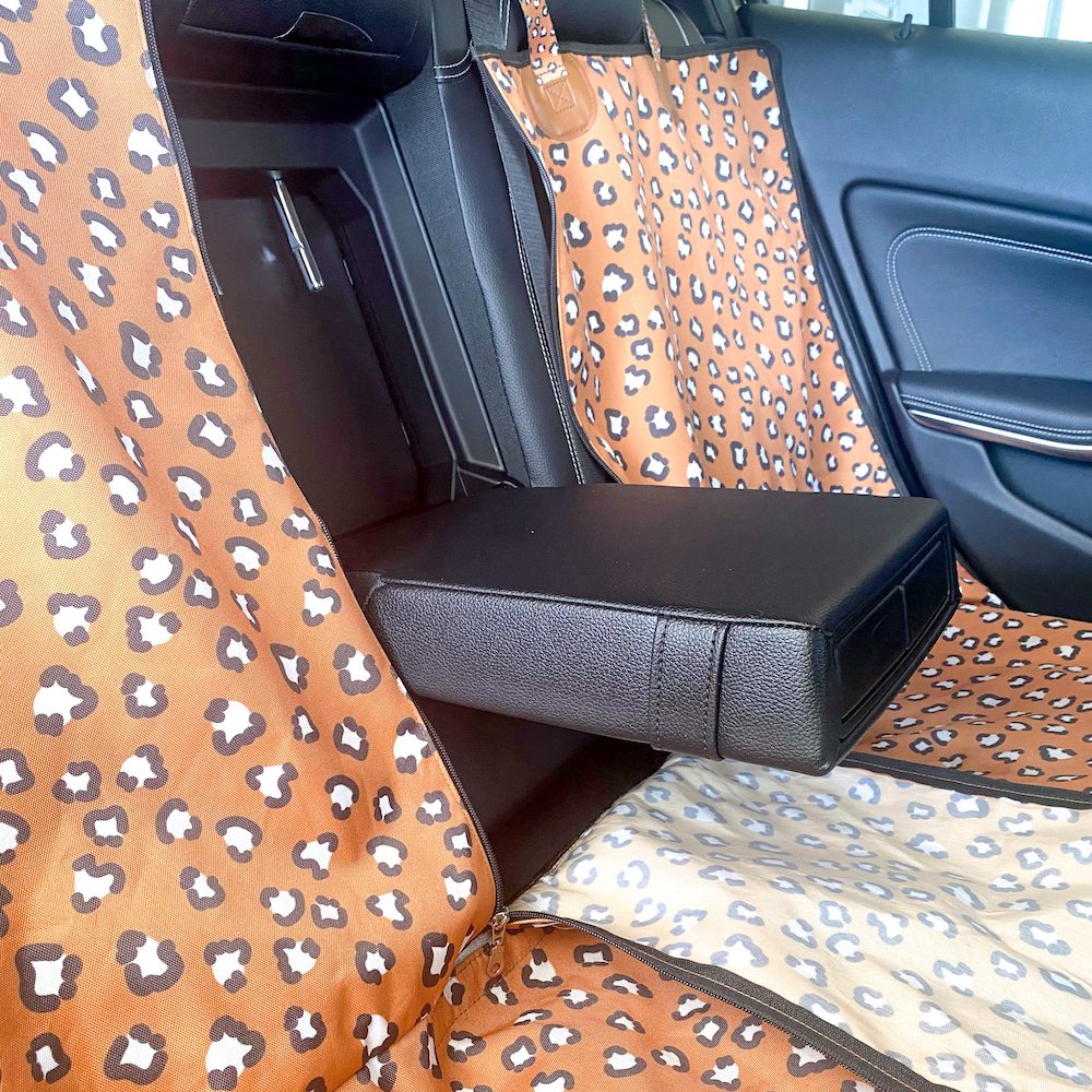 PABLO & CO - That Leopard Print Hammock Back Car Seat Cover