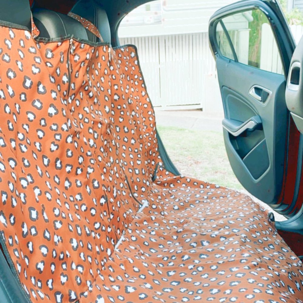 PABLO & CO - That Leopard Print Hammock Back Car Seat Cover