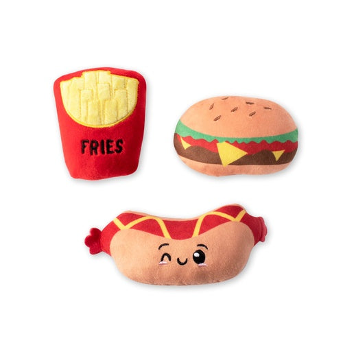 FRINGE STUDIO - Fast Foods Plush Dog Toy