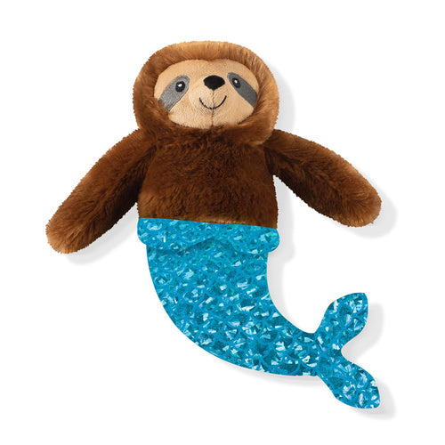 FRINGE STUDIO - Mer Sloth Mermaid Sloth Plush Squeaker Dog Toy