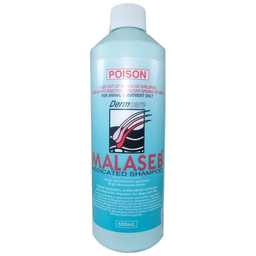 MALASEB - Medicated Pet Shampoo for Cats and Dogs 500mL