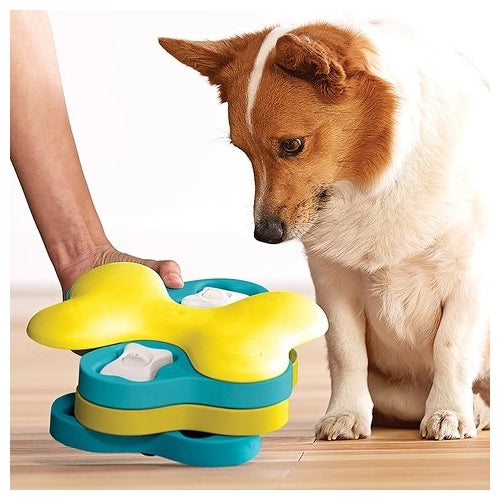NINA OTTOSSON - Dog Tornado Blue Puzzle Toy