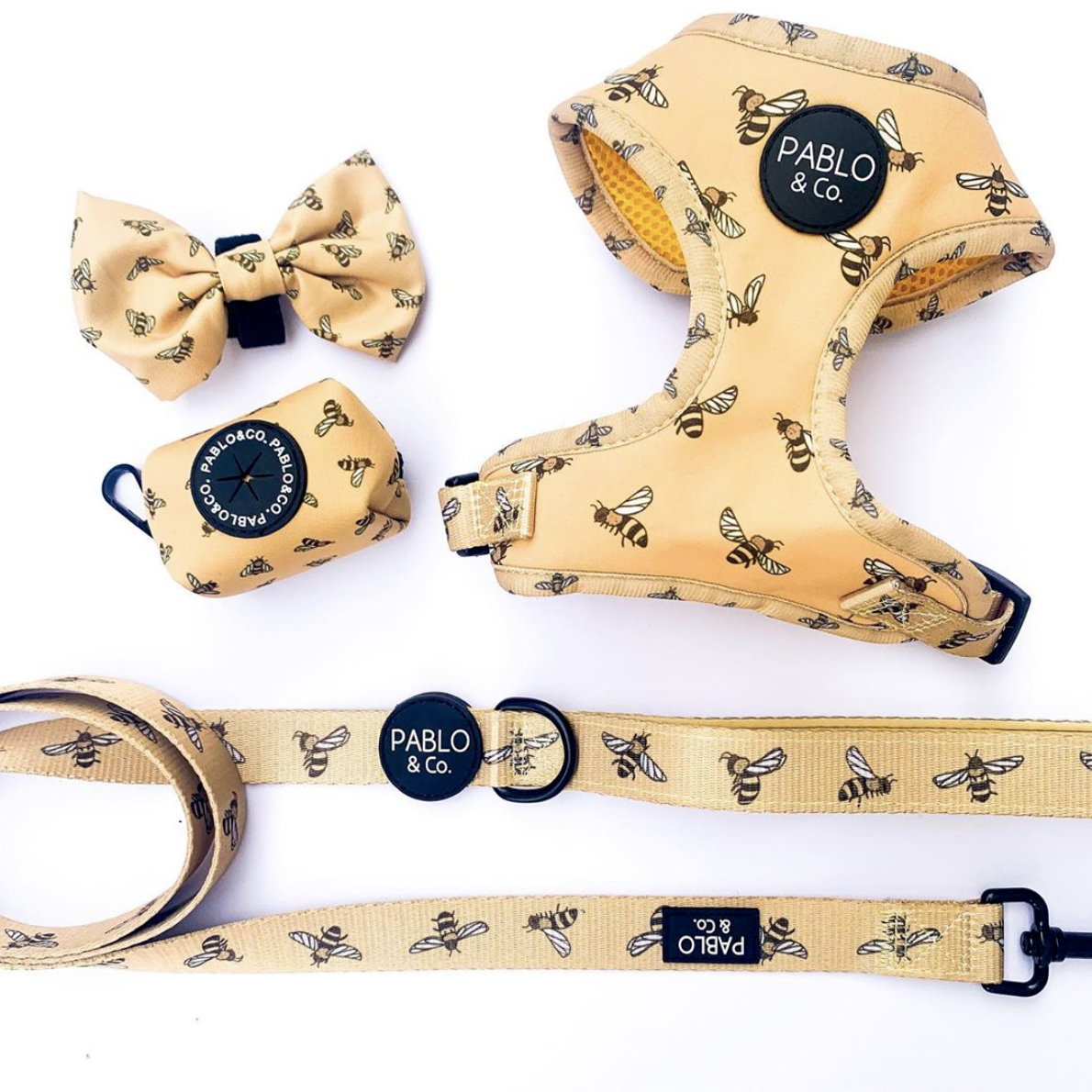 PABLO & CO - Bumblebee Adjustable Dog Harness