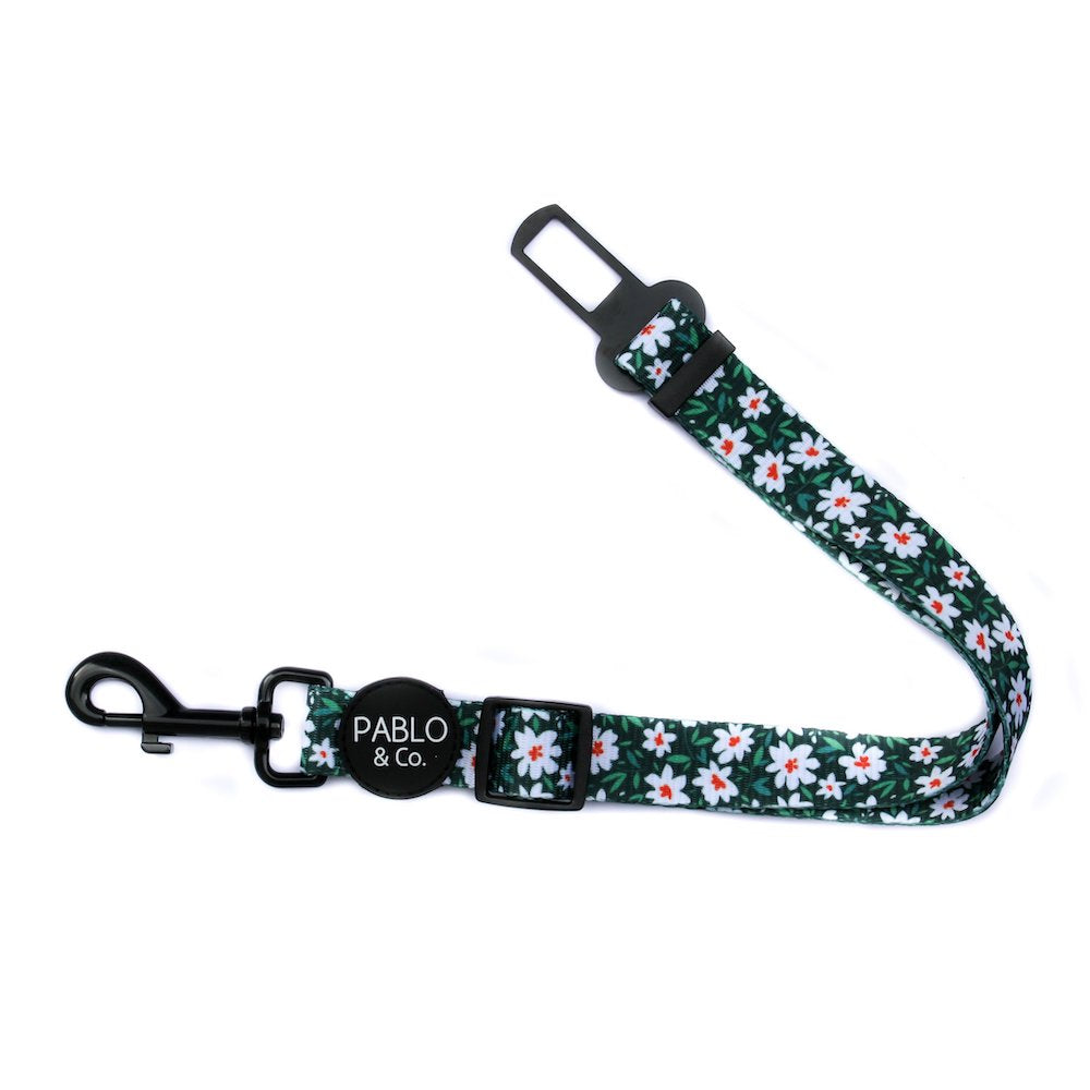 PABLO & CO - The Flower Garden Adjustable Dog Car Restraint