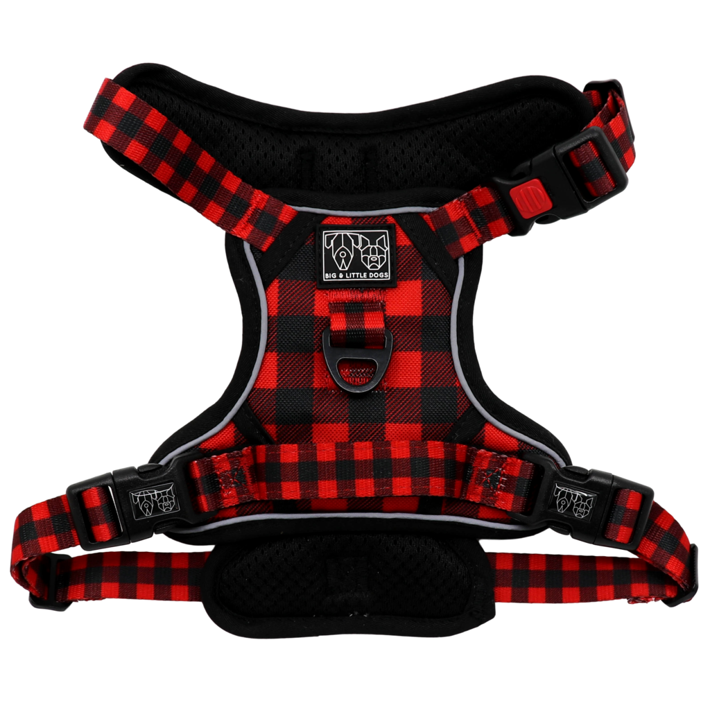 BIG & LITTLE DOGS - Plaid to the Bone All-Rounder Dog Harness
