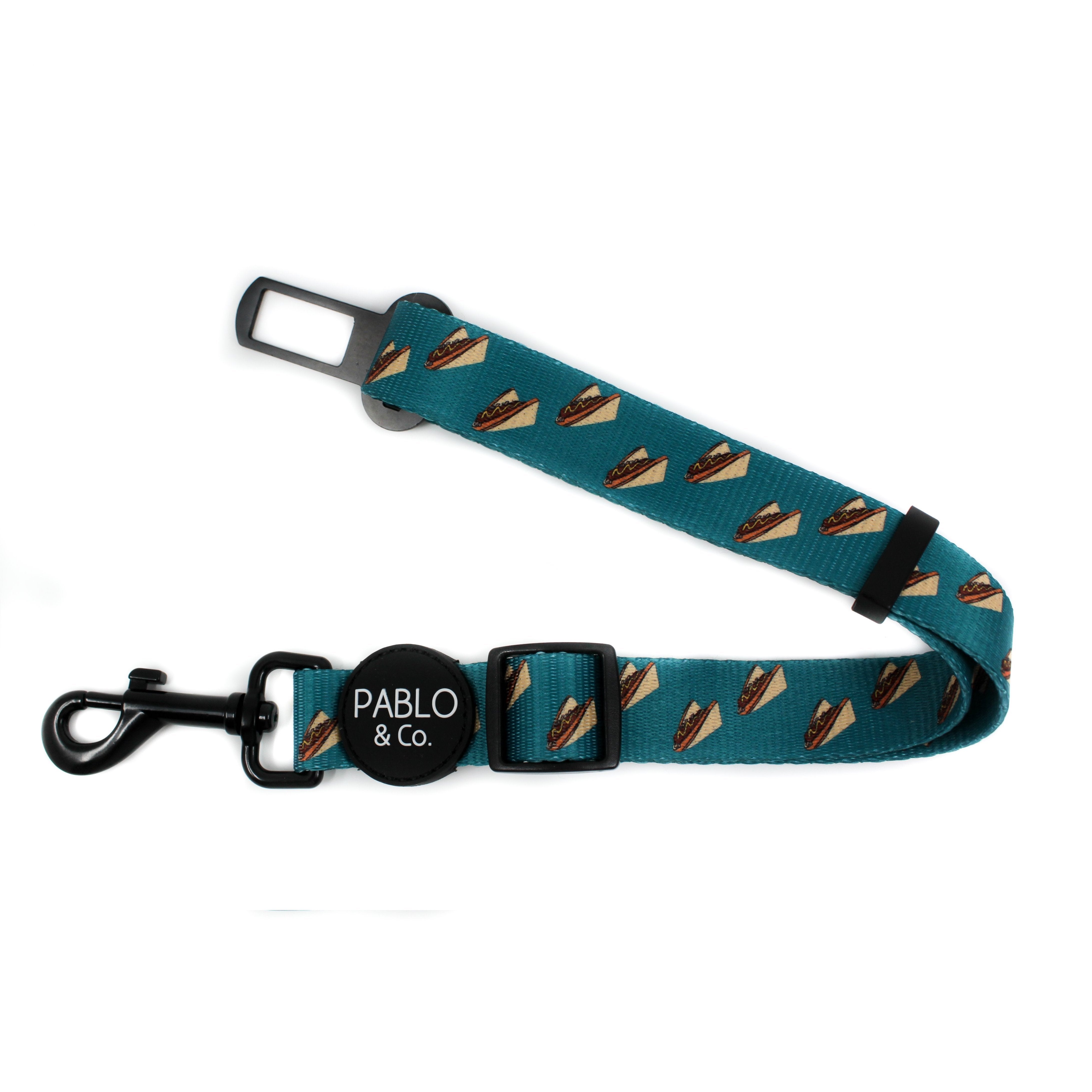 PABLO & CO - Sausage Sizzle Adjustable Dog Car Restraint