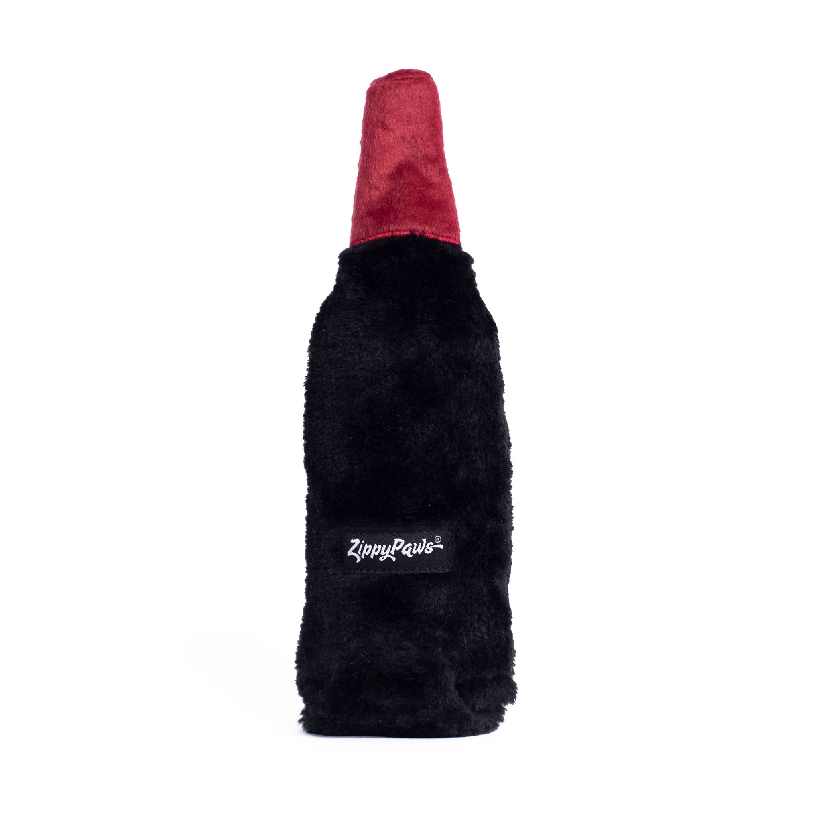ZIPPY PAWS - Happy Hour Crusherz Dog Toy Red Wine