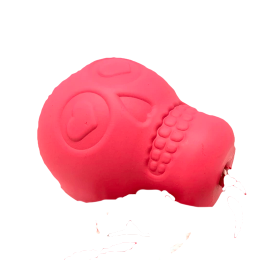 ROVER PET PRODUCTS - Pink Skull Treat Dispenser