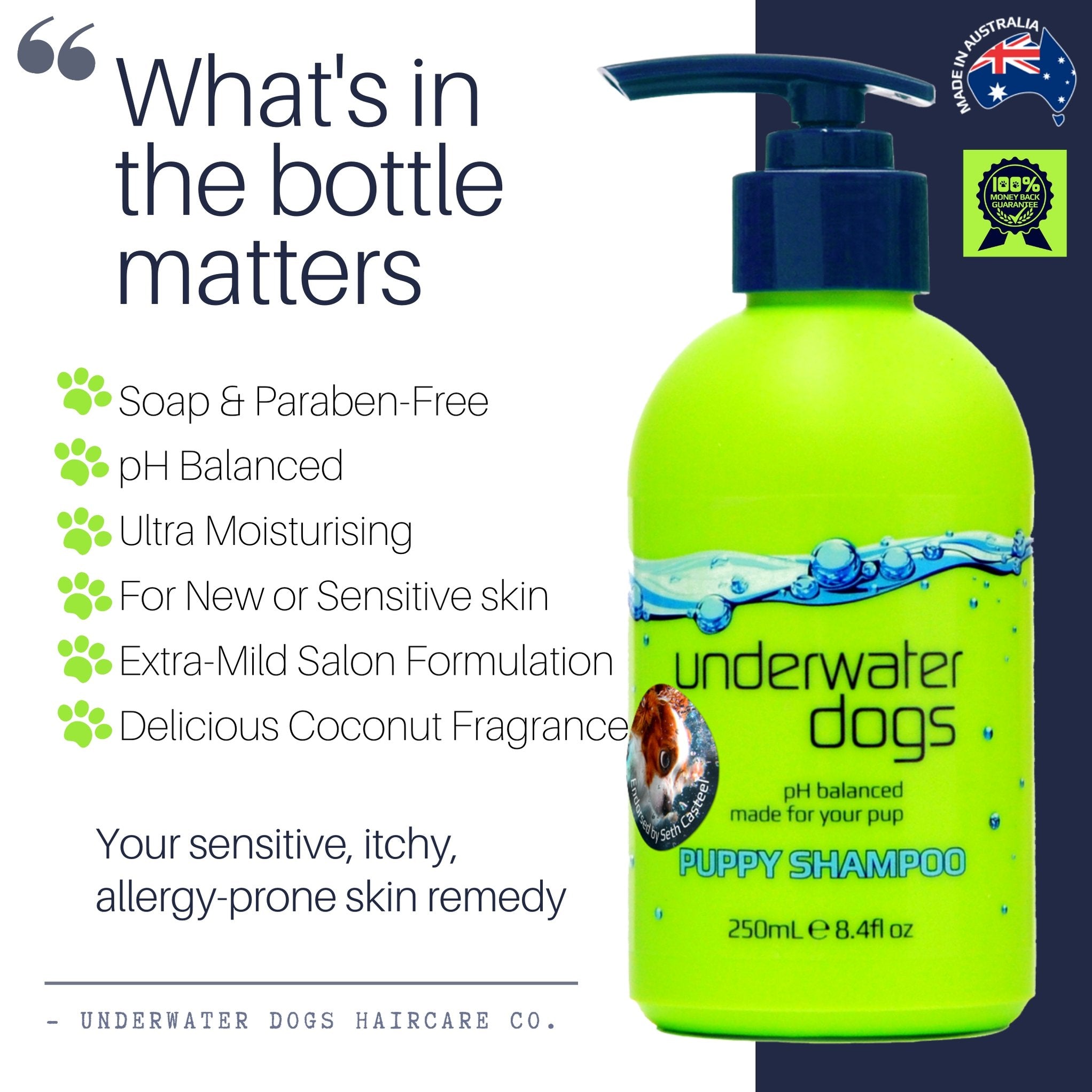UNDERWATER DOGS - Puppy Shampoo 250mL