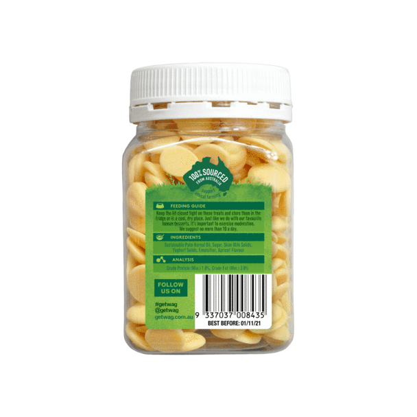 WAG - Apricot Yoghurt Drops for Dogs