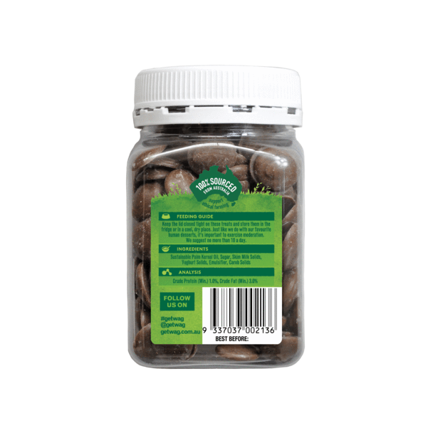 WAG - Carob Yoghurt Drops for Dogs