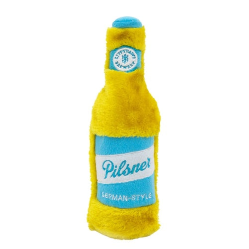 ZIPPY PAWS - Happy Hour Crusherz Dog Toy Pilsner