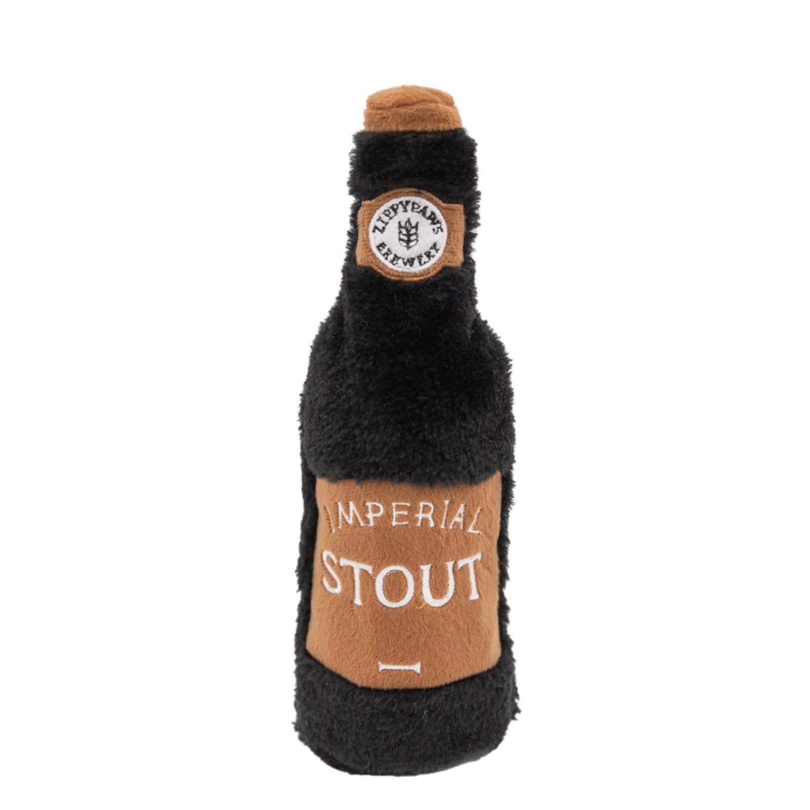ZIPPY PAWS - Happy Hour Crusherz Dog Toy Imperial Stout