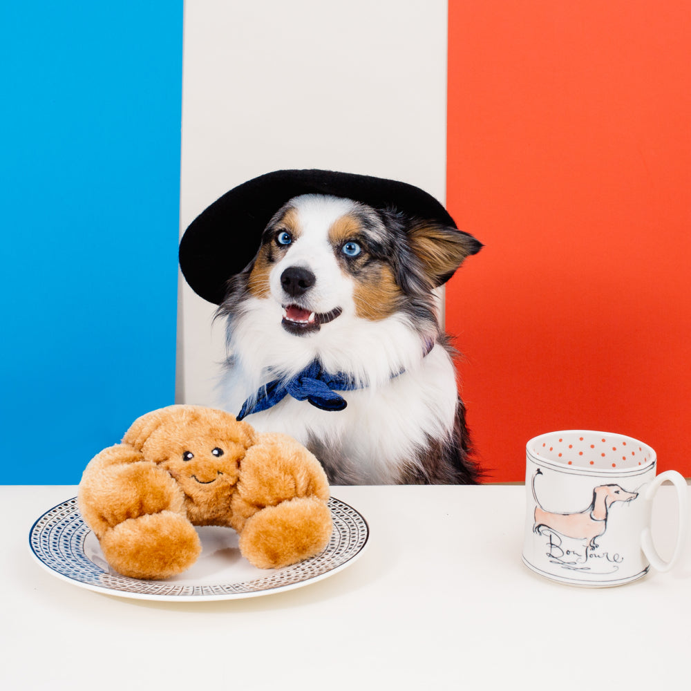 ZIPPY PAWS - NomNomz Croissant Plush Toy