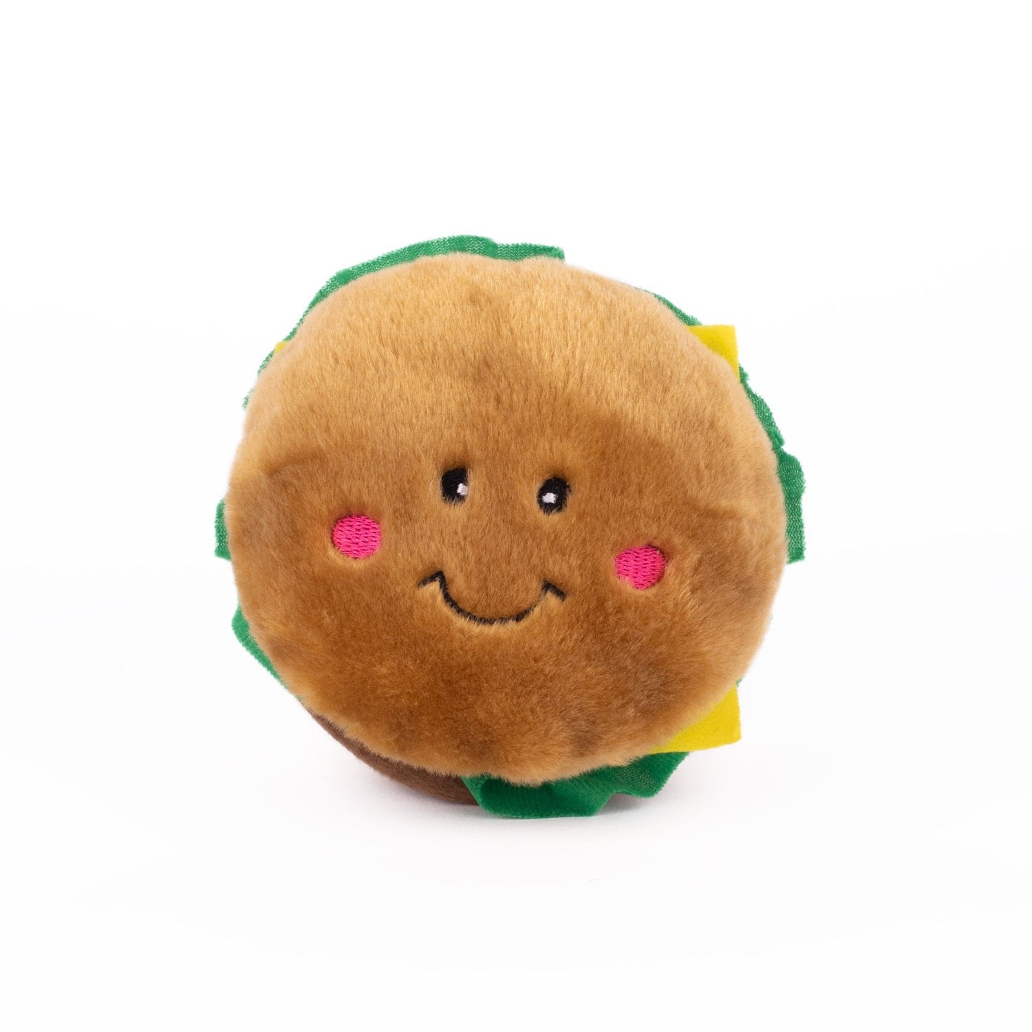 ZIPPY PAWS - NomNomz Hamburger Plush Toy