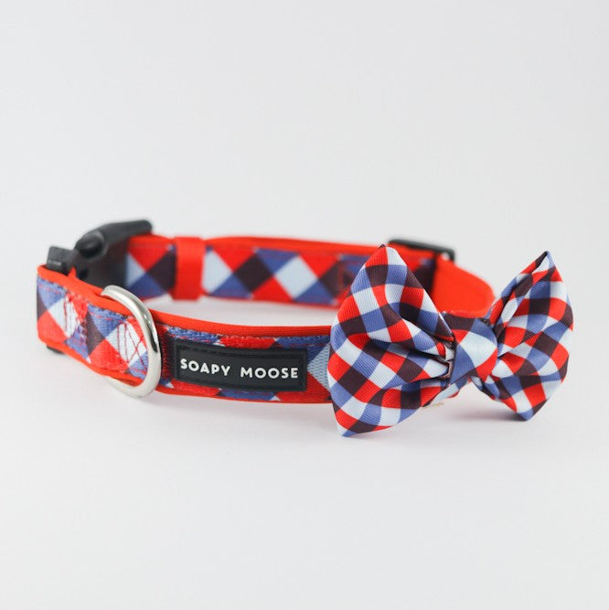 SOAPY MOOSE - The Trend Setter Collar & Bow Tie