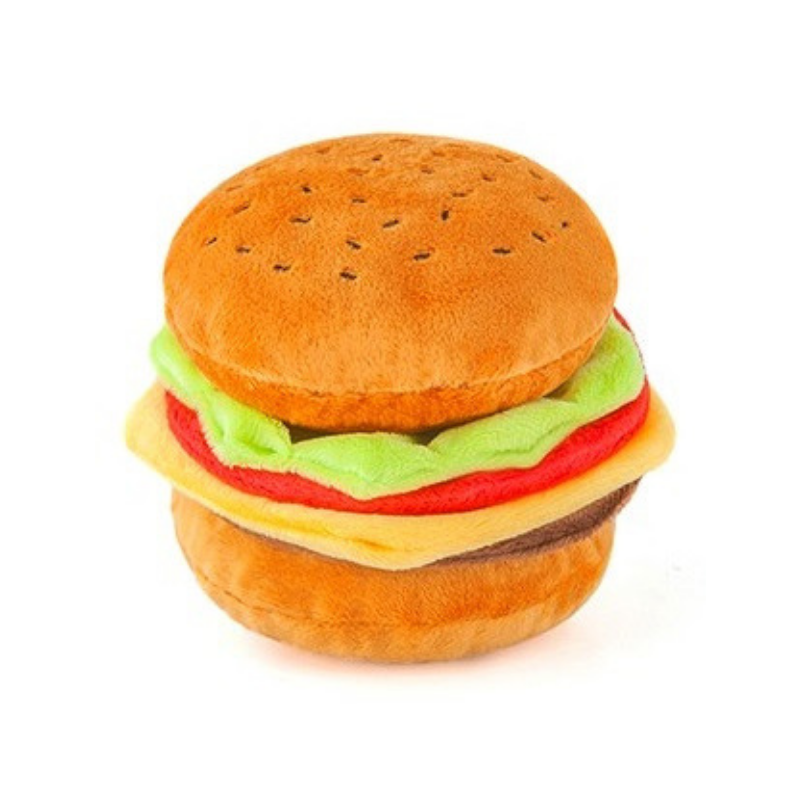 PLAY - American Classic Barky Burger Plush Toy