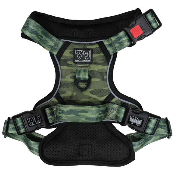 BIG & LITTLE DOGS - Camouflaged All Rounder Dog Harness