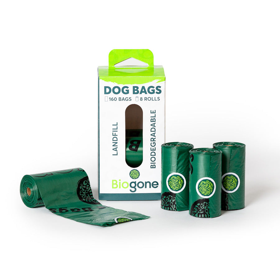 BIO-GONE - Biodegradable Poop Bags 8-Pack