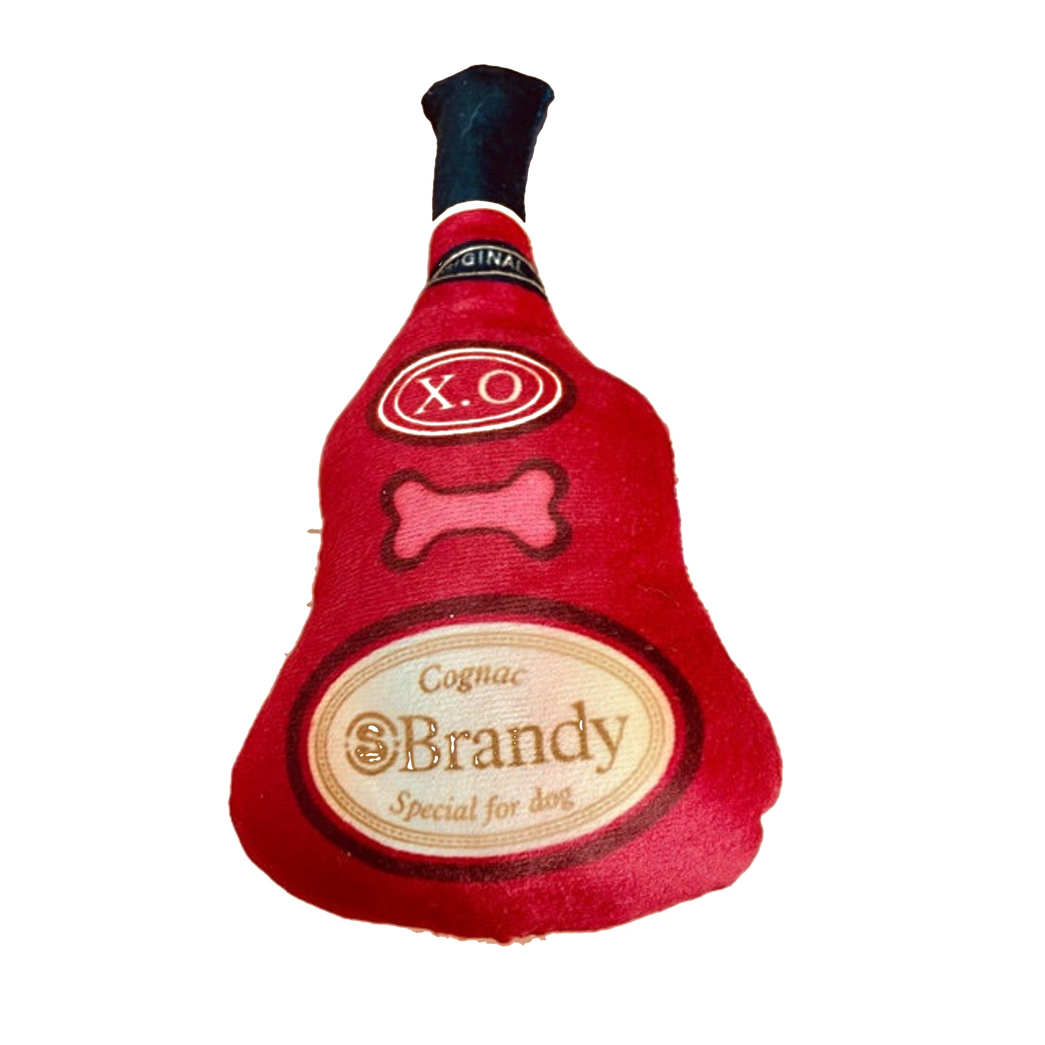 L'BARKERY - Brandy Bottle Plush Dog Toy