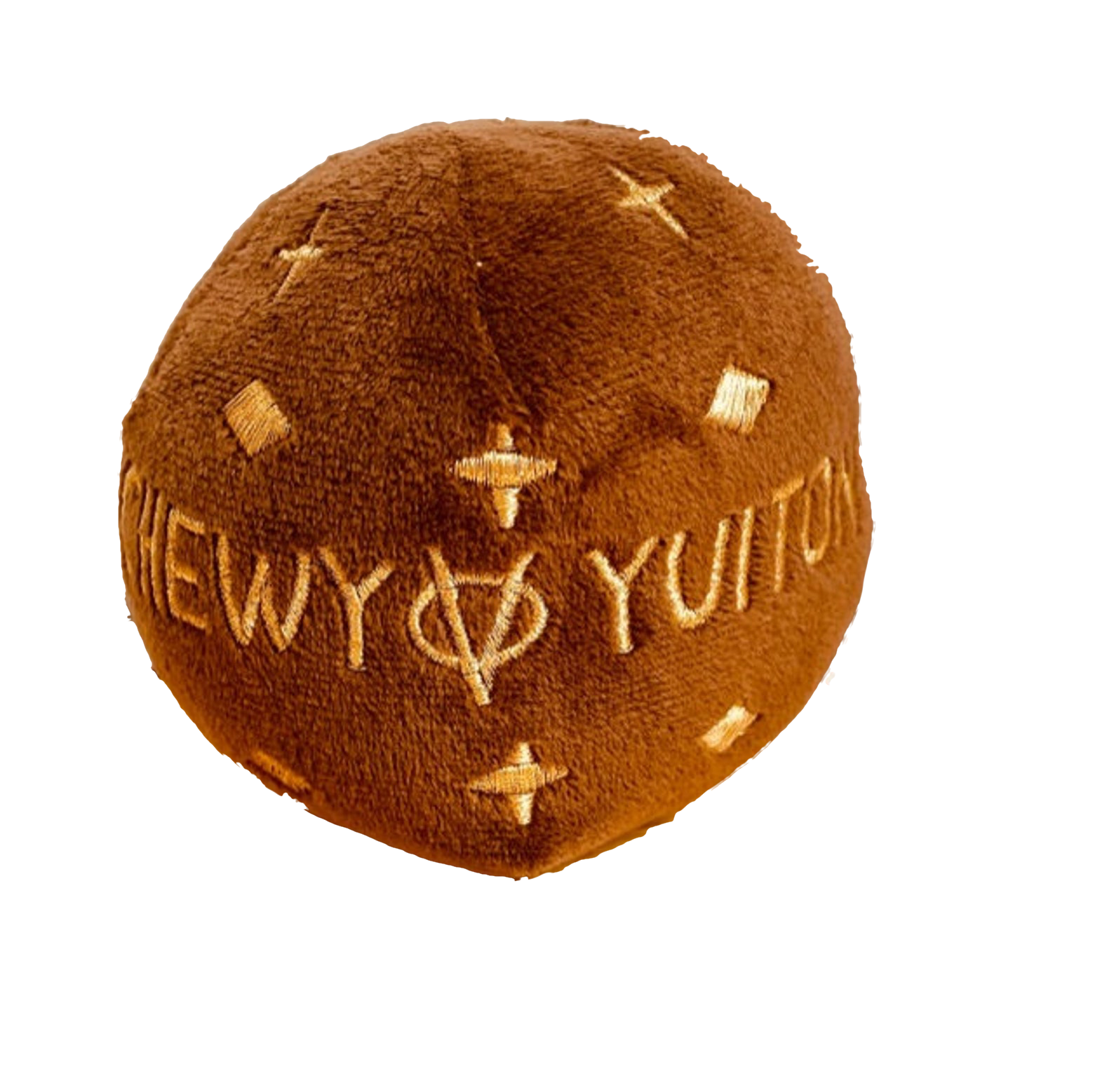 L'BARKERY - Chewy Vuiton Ball Plush Dog Toy