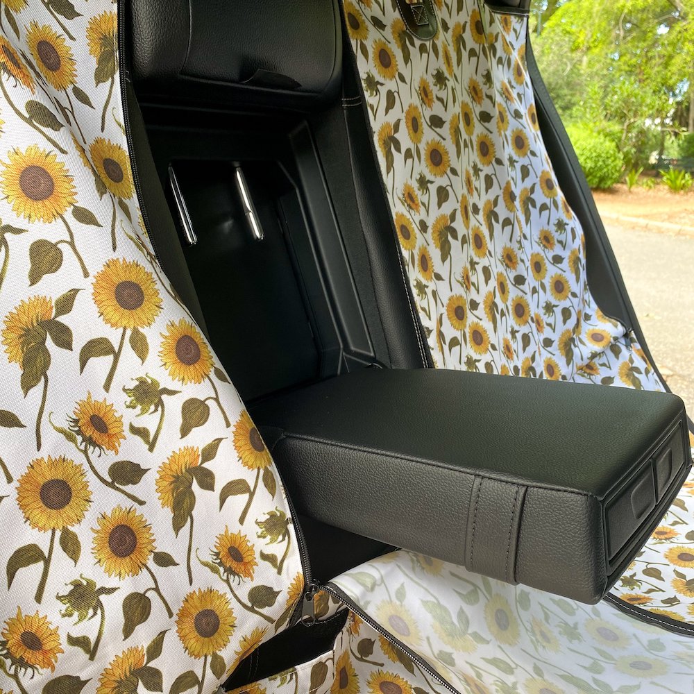PABLO & CO - Sunflowers Hammock Back Car Seat Cover