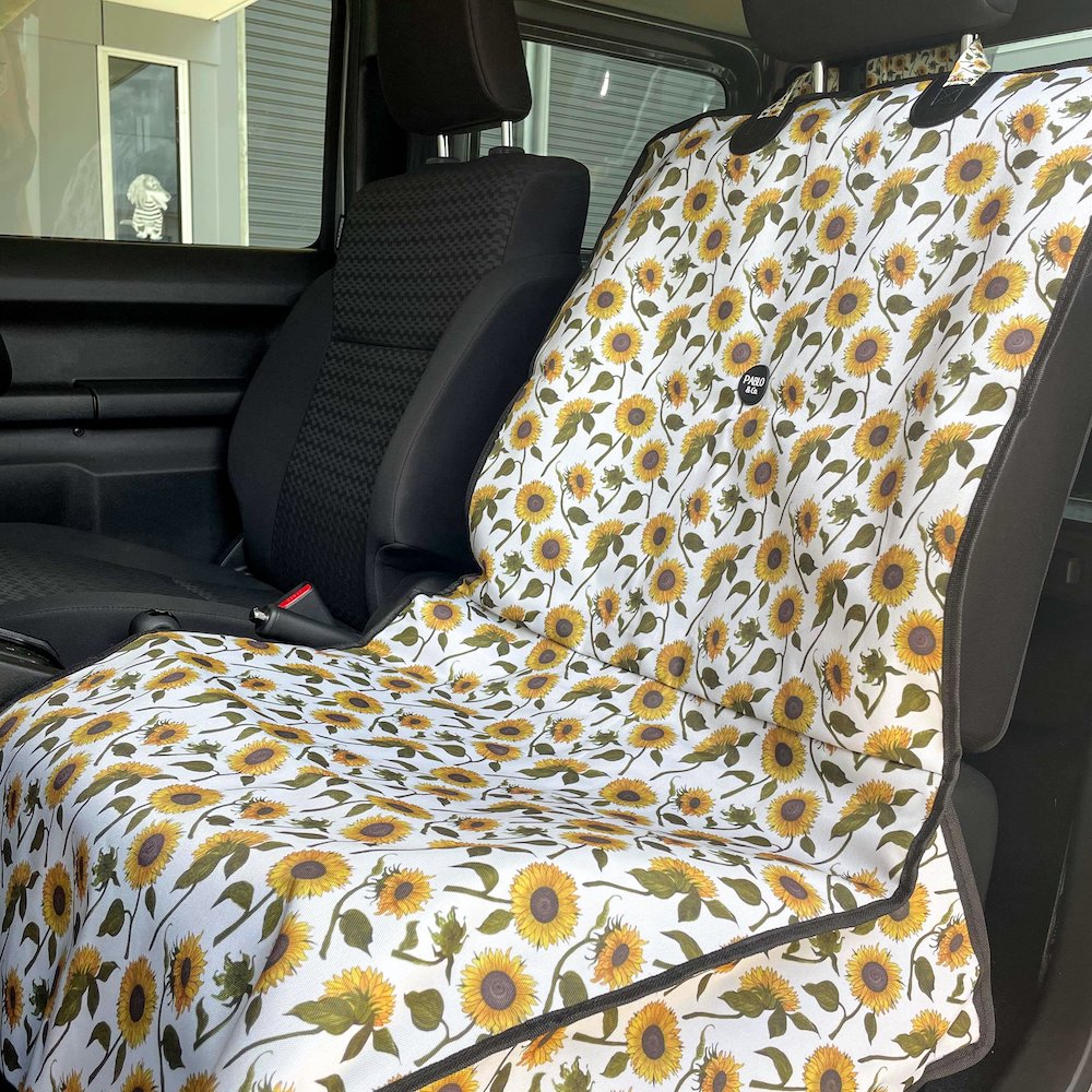 PABLO & CO - Sunflowers Single Front Car Seat Cover