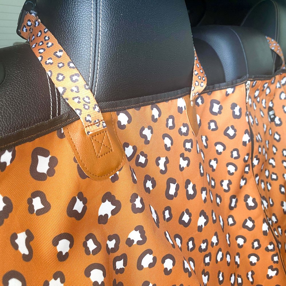 PABLO & CO - That Leopard Print Hammock Back Car Seat Cover