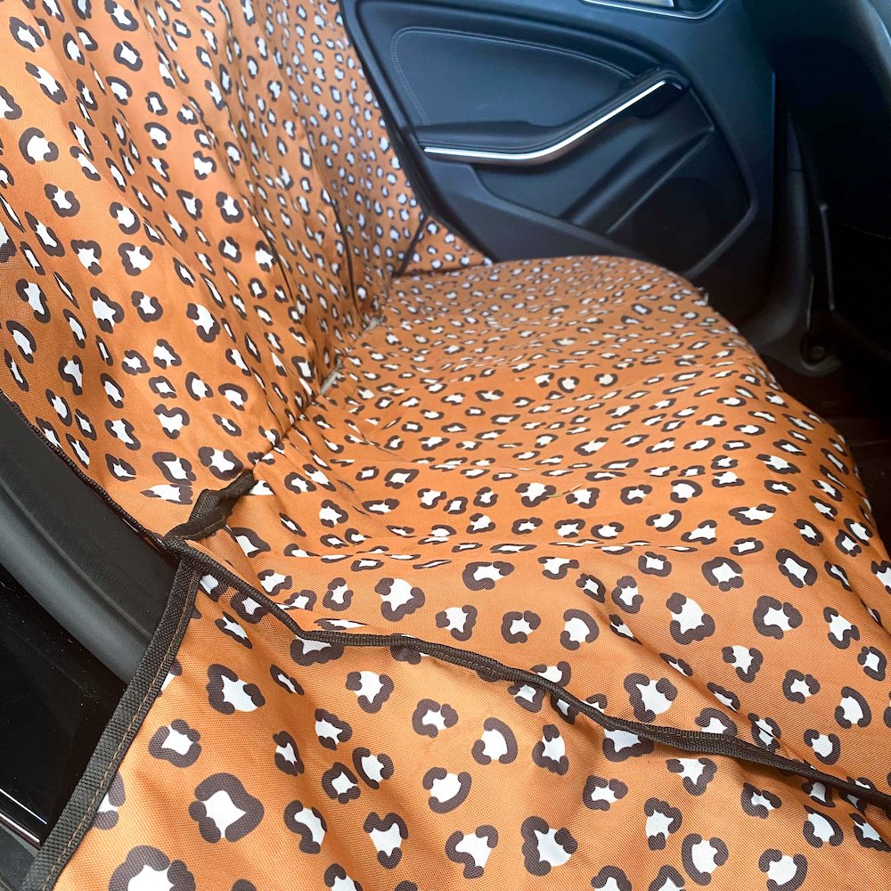 PABLO & CO - That Leopard Print Hammock Back Car Seat Cover