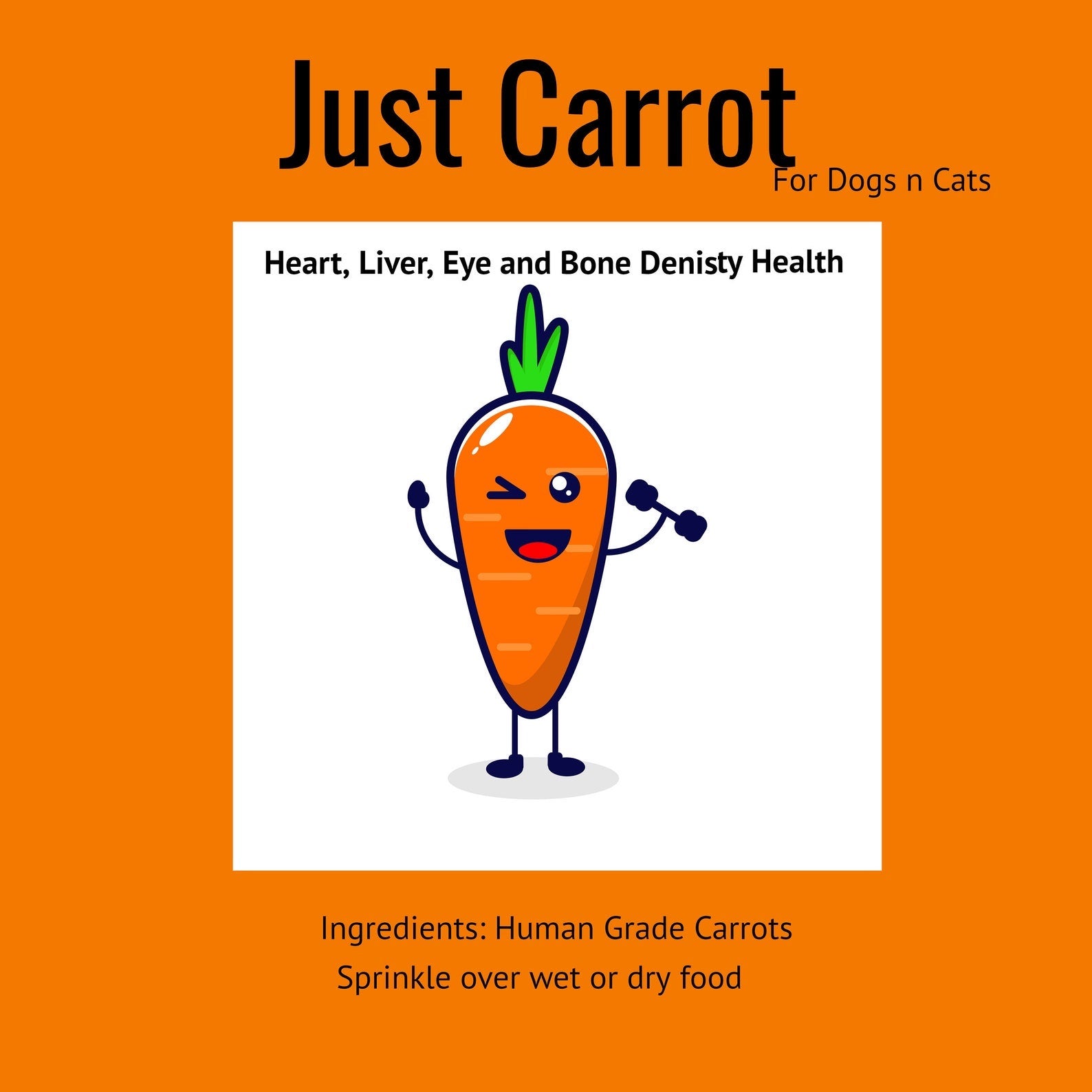 L'BARKERY - Just Carrot Meal Topper