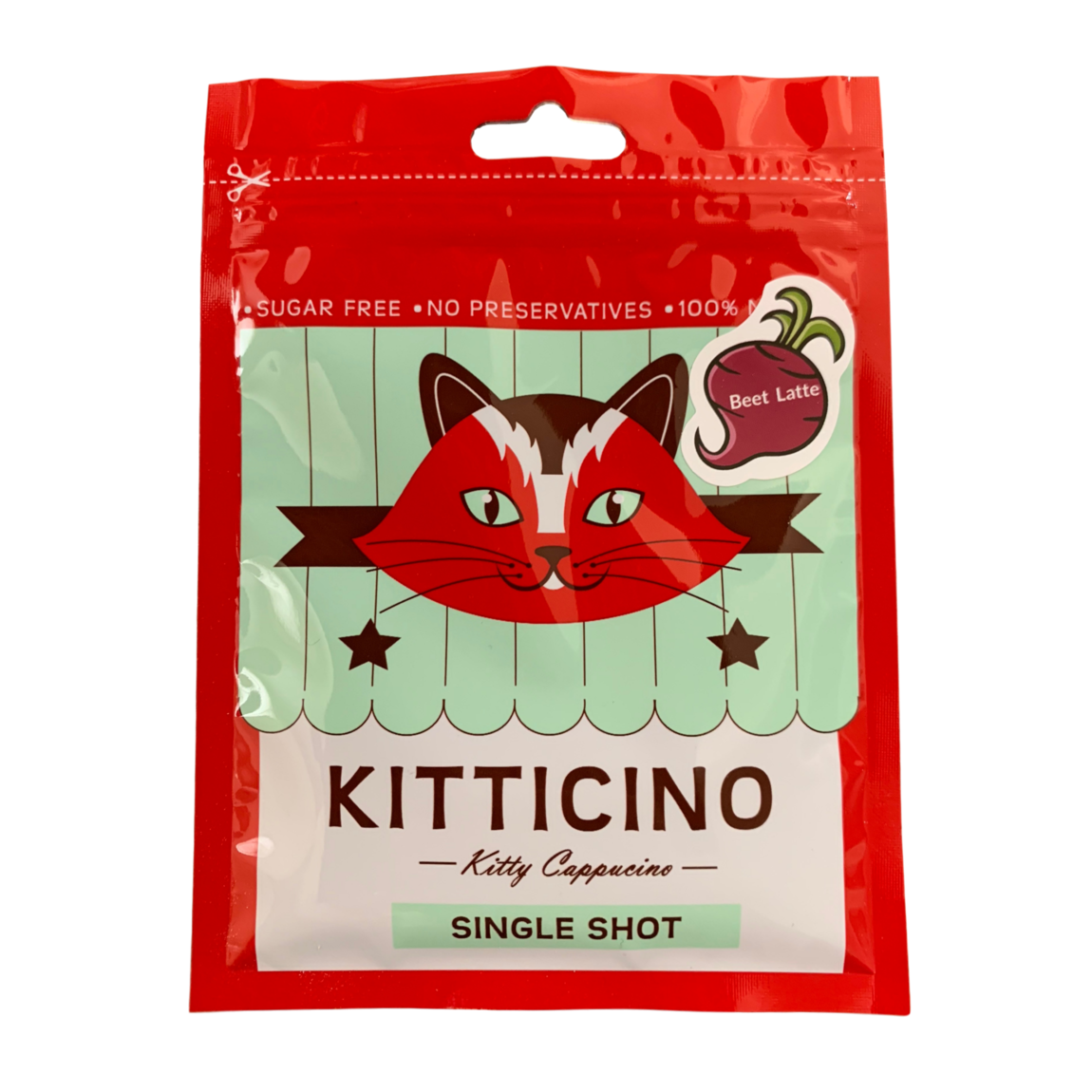 [CAT] L'BARKERY - Kitticino Beet Latte