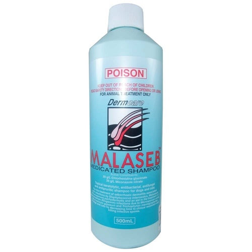 MALASEB - Medicated Pet Shampoo for Cats and Dogs 500mL