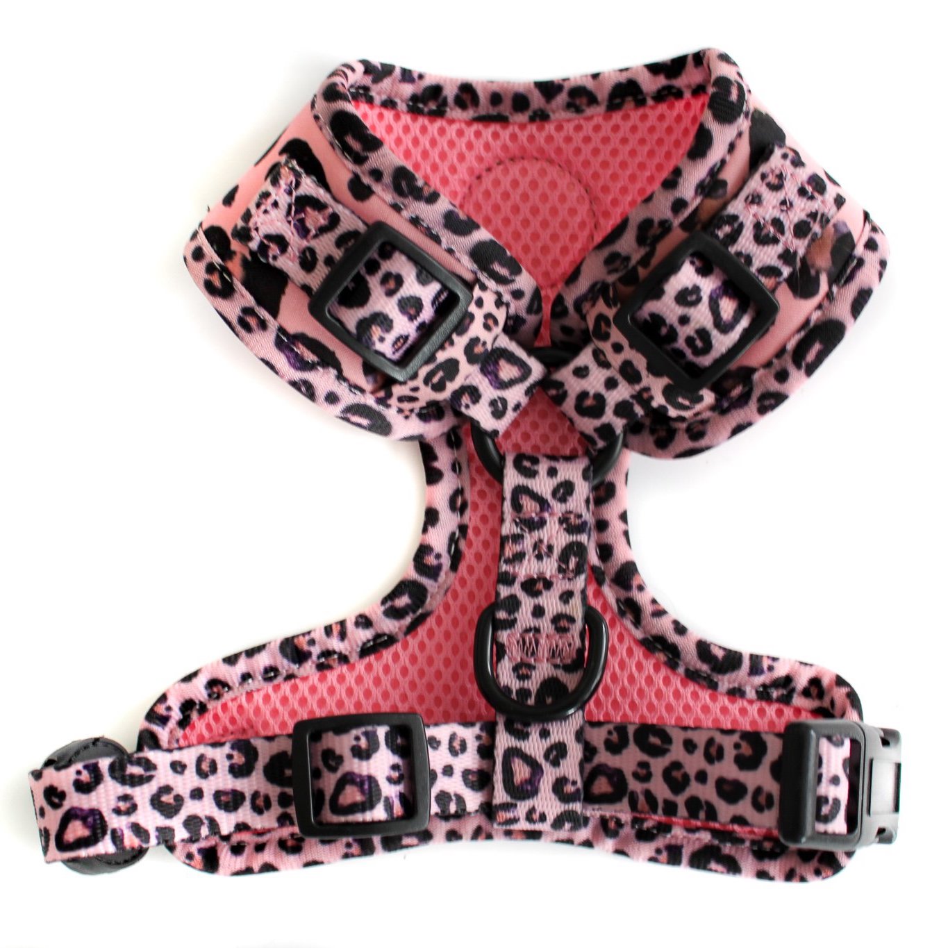 PABLO & CO - Pink Leopard Adjustable Dog Harness
