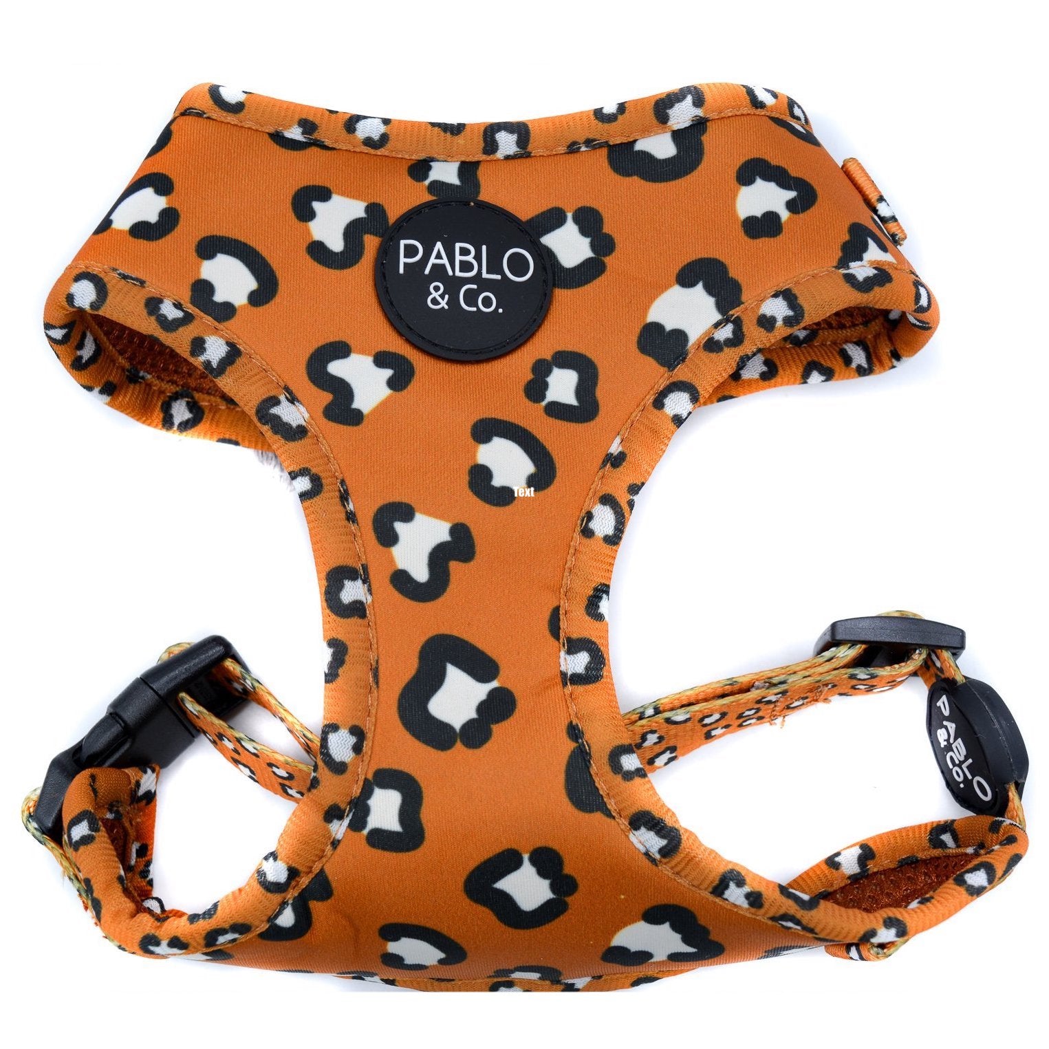 PABLO & CO - That Leopard Print Adjustable Dog Harness