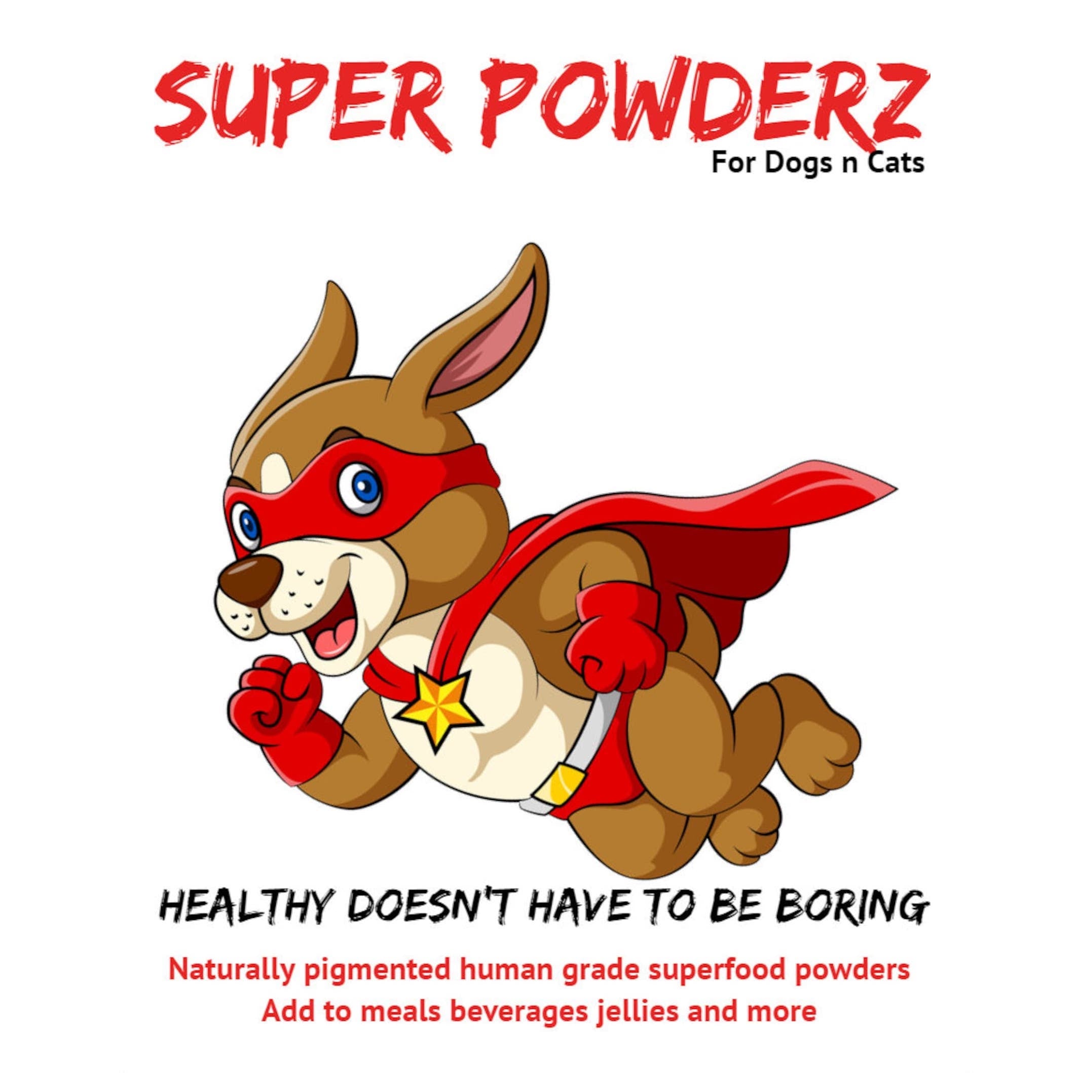 L'BARKERY - Super Powderz Natural Superfood Powders