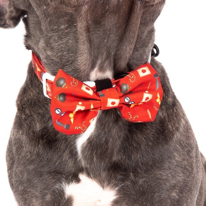[LAST CHANCE] BIG & LITTLE DOGS - Harry Pupper Dog Collar & Bow Tie