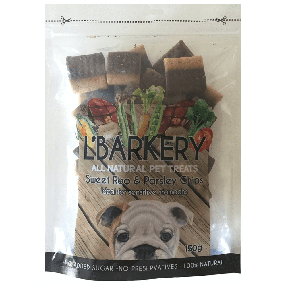 L'BARKERY - Sweet Roo & Parsley Chips