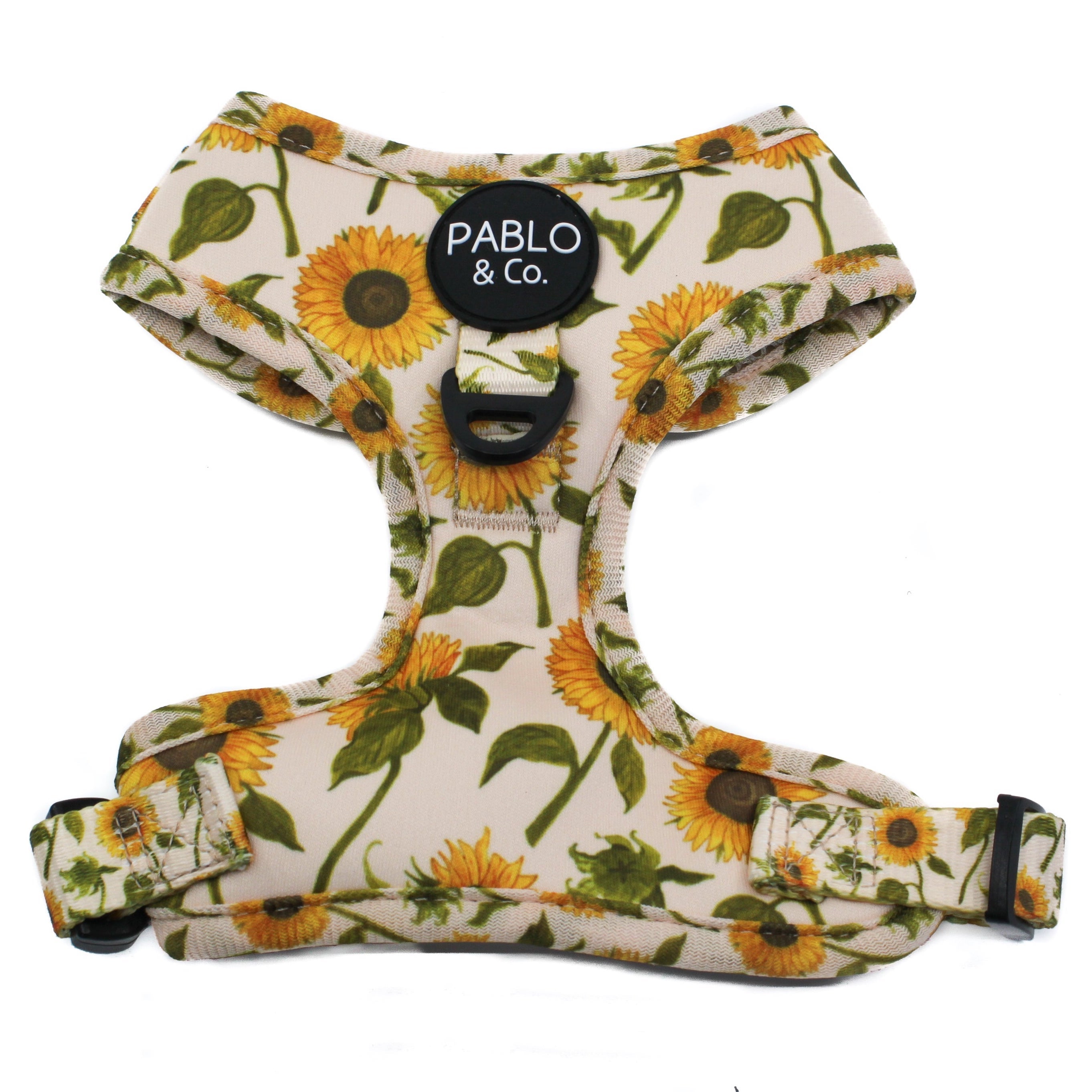 PABLO & CO - Sunflowers Adjustable Dog Harness