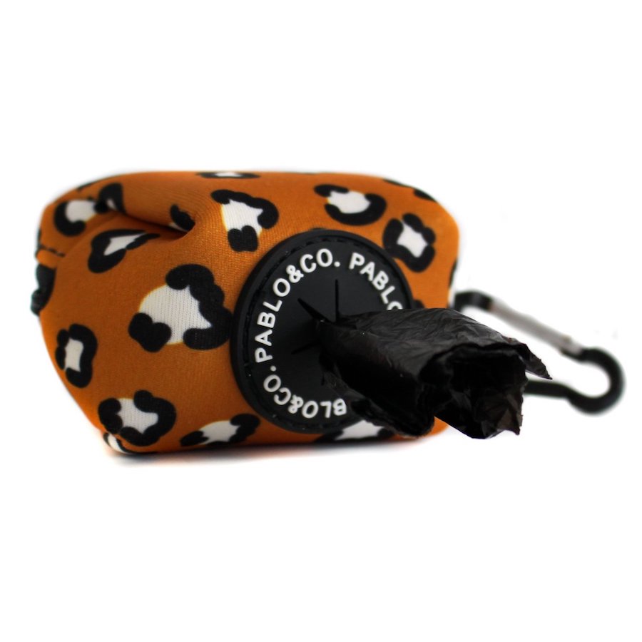 PABLO & CO - That Leopard Print Dog Poop Bag Holder